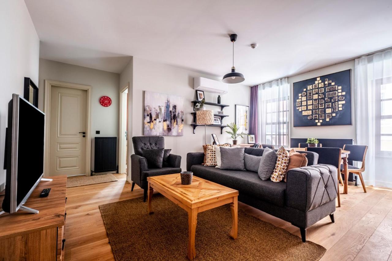 Charming Flat With Central Location In Beyoglu Estambul Exterior foto